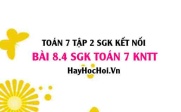 Bài 8.4 SGK Toán 7 Tập 2 Kết nối tri thức